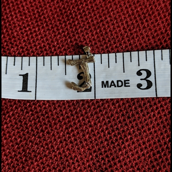 Glamira 14kt white gold J Charm - Picture 3 of 5